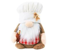 Christmas Series Cute Faceless For Doll For Doll Ornament Chef Table Decor Knit Dolls Cloth Chef Plush Decoration