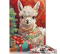 Christmas Sheep Puzzles Imposible,desafío para Adultos Entretenimiento Creativo 1000 Piezas Obra De Arte De Juego De para Adultos, Regalos A Partir De 14 Años 1000pcs (75x50cm)