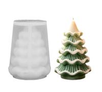 Christmas Silicone Candle Molds Flexible DIY Epoxy Resin Casting