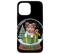 Christmas Snow Globe Collie X-Mas Tree Collies Carcasa para iPhone 13 Pro MAX