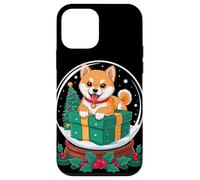 Christmas Snow Globe Japanese Shiba Inu X-Mas Tree Carcasa para iPhone 12 Mini