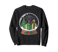 Christmas Snow Globe Newfoundland X-Mas Tree Newfie Sudadera