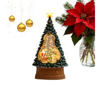 Christmas Snow Globe | Photo Crystal Ball | Text Custom Holiday Decorations | Ideal for Windowsill Dining Room Shelf Living Bedroom Friends Teens Men