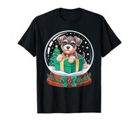 Christmas Snow Globe Scottish Terrier X-Mas Tree Camiseta