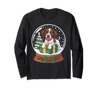 Christmas Snow Globe Shorthaired Pointer X-Mas Tree GSP Manga Larga