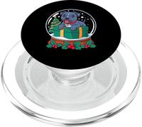 Christmas Snow Globe Staffordshire Bull Terrier X-Mas Staffy PopSockets PopGrip para MagSafe