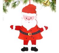 Christmas Snowman - Full of Joy and Warmth, Tree Hanging Snowman, Santa Clause Snnowman Reindeer | Party Ornaments Decor Holiday Felt Ornament Toy For Arts and Crafts