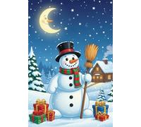 Christmas Snowman Notebook: Fairy Tale Characters