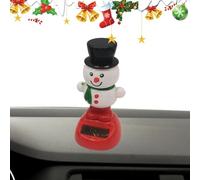 Christmas Solar Dancing Figure - Dashboard Solar Dancing Toy, Dashboard Solar Dancing Toys Christmas | Christmas Theme Figure Toy, Dancing Swinging Toy for Dashboard Ornament