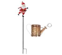 Christmas Solar Kettle Lights - Solar LED Waterproof Vintage Lamp | Christmas Watering Can Lightss | For Holiday Party Churchs Offices Home Lawn Outside Walkway Pathway Poolside Courtyard Park