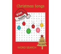 Christmas Songs Word Search: Hum Along as You Find the Words of Beloved Christmas Songs| 50 Puzzles for the Season