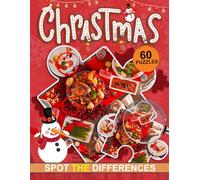 Christmas Spot The Different: Challenge Your Brain With Christmas Spot The Difference Puzzles Book, Activity Books For Adullts Relaxation, Midfulness