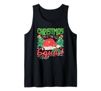 Christmas Squad Family Matching Group Christmas Pajama Party Camiseta sin Mangas