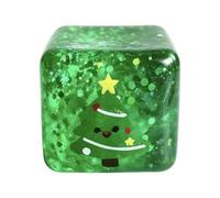 Christmas Squeeze Toys - Santa Snowman Sensory Cube Game Set for Kids Use