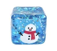 Christmas Squeeze Toys - Santa Snowman Sensory Cube Game Set for Kids Use