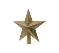 Christmas star Decoris Golden 19 x 2,5 x 19 cm 19 X 4,2 X 19 CM Plastic