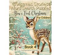 Christmas Stories Word Search Puzzles Bow's First Christmas For Children: Christian Inspiration Word Find Large Print Stocking Stuffer Gift (Bible Word Search Puzzle Book Series)