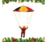 Christmas String Lights, Parachute Santa Led Decorations, 8 Lighting Modes Waterproof Design, Warm Ambient Glow, Perfect for Tree Window Yard Garden Indoor Outdoor Decor, 85cm Warm White Colorful