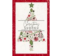 Christmas Sudoku Book: One Puzzle per Page, Easy, Medium, and Hard - Festive Brain Fun - Seasonal Red Edition (Seasonal Puzzling)
