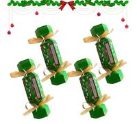 Christmas Surprise Money Pull Pouch, DIY Candy-Inspired Christmas Money Pull Pouch for Cash Gifts, Festive Reusable Holiday Box Alternative for Fun & Creative Present Giving (Style B)