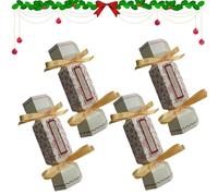Christmas Surprise Money Pull Pouch, DIY Candy-Inspired Christmas Money Pull Pouch for Cash Gifts, Festive Reusable Holiday Box Alternative for Fun & Creative Present Giving (Style D)