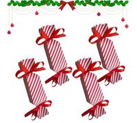 Christmas Surprise Money Pull Pouch, DIY Candy-Inspired Christmas Money Pull Pouch for Cash Gifts, Festive Reusable Holiday Box Alternative for Fun & Creative Present Giving (Style A)