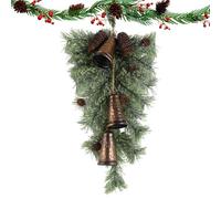 Christmas swag - 24 pulgadas Artificial Christmas Swag | Reutilizable Pine | Teradrop Pine Branch Swag Fireplace Mantle Decor for Doorway, Fireplace, Mantle, Window, Porch, Wall, Balcony, Entryway