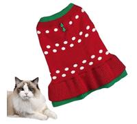 Christmas Sweaters for Dogs, Dog Christmas Hoodie, Holiday Pet Sweater, Christmas Dog Outfit, Dog Sweater Pullover, Breathable Pullover Pet Sweater for Small Dogs and Cats