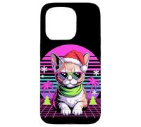 Christmas Synthwave Devon Rex Sunglasses Carcasa para iPhone 15 Pro