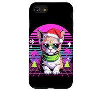 Christmas Synthwave Devon Rex Sunglasses Carcasa para iPhone SE (2020) / 7/8