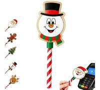 Christmas Tap To Pay Wand Contactless Payment Card Holder (D) | Christmas Payment Wand,Tap to Pay Credit Card Holder,Credit Card Wand,Contactless Card Holder for Credit & Debit Cards