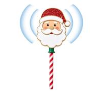 Christmas Tap Wand, Santa Card Payment Prop, Holiday Credit Card Holder, | Card Reader Payment Wand 15x8x4cm, For Men Travelers Kids Teens Adults Road Trips Shopping Parties Gas Station Coffee Shop
