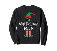 Christmas The What's For Lunch Elf Shirt Matching Family Sudadera