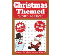 Christmas Themed Word Search book: Dive into over 50 festive Christmas word search puzzles filled with holiday-themed words!