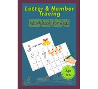 Christmas Tracing Book for Kids: Letters & Numbers: A Holiday Themed Handwriting Workbook for Ages 3-5