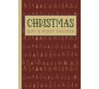 Christmas tracker: Savings budget, gift idea board, note pages, and gift lists | 7X10 inches, 265 pages, 12 years of data tracking | Perfect planning for your holidays
