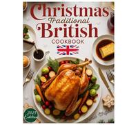 Christmas Traditional British Cookbook: Authentic England, Scotland, and Wales Recipes: Festive, Delicious, and Classic Family Dishes Plus Bonus British Air Fryer Recipes