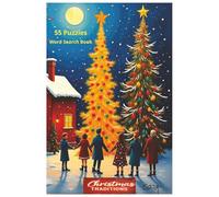 Christmas Traditions: Christmas Traditions Word Search Book - Explore Holiday Customs, Festive Foods, Carols, and Family Rituals in 55 Puzzles of Seasonal Joy (Christmas Season Word Search Books)
