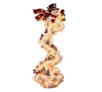 Christmas Trail Light for Wall Battery Powered Seasonal Cascading Ornament | Warm White Battery Operated Wall Mounted Fairy Lights For Indoor Christmas Wall Decor, Home Party Mantel Decoration