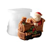 Christmas Train Candle Mold DIY Candle Making Mould For Resin Crafts Design