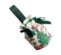 Christmas Treat Bags Canvas | Canvas Christmas Storage Bags | Christmas Wrapping Sacks With Trees | Christmas Decoration Bags | Christmas Treat Bags | Large Surfaces Perfect Present For All