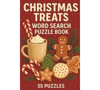 Christmas Treats Word Search Puzzle Book: holiday sweets puzzle book,