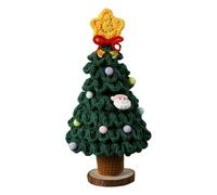 Christmas Tree | 7-Layer Gradient Colors Knitting Crochet Christmas Tree | Holiday Ornaments For Car Home Tabletop Fireplace Mothers Day Office Indoor
