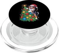 Christmas Tree Australian Shepherd Sunglasses Aussie Dog PopSockets PopGrip para MagSafe