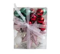 Christmas Tree Balls - Mini Ornaments, Multicolor Shatterproof Baubles, Decorative Hanging Pendants for Home, Holiday Decor, Tree, Wall. Door. Window. Garden, 1.18-3.94 Inches