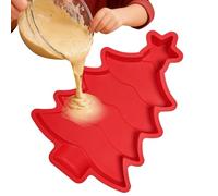 Christmas Tree Cake Pan - Baking Mold For Holiday Parties | Heat Resistant Food Grade Party Favor | Easy Release Non Stick Food Grade For Candy Gummy Chocolates Jelly Soap Cookie Postre