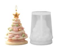 Christmas Tree Candle Mold - Flexible Resin Casting, DIY Craft Mould