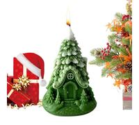 Christmas Tree Candles - Natural Safe Soy Wax Odor Free Seasonal Decoration