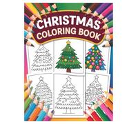 Christmas Tree Coloring Book: 100 Craft Designs for Kids: Festive Holiday Fun and Creative Activities for All Ages