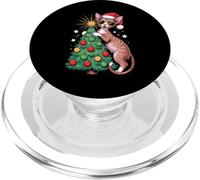 Christmas Tree Cornish Rex Sunglasses PopSockets PopGrip para MagSafe
